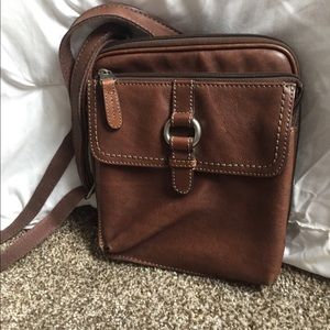 Fossil cross body messenger bag